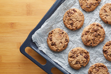 Biscotti con gocce di Cioccolato
