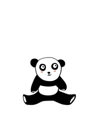 beautiful and cute panda illustrations 
