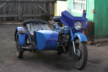 motorcycle with sidecar