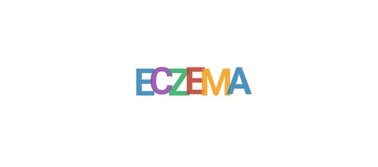 Eczema word concept
