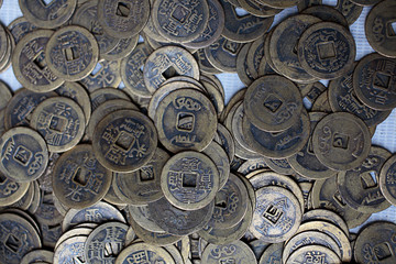 background of coins