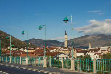 The Рort bridge or bridge of the Mujaga Komadina is reinforced  bridge on the river Neretva,...