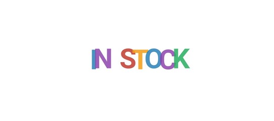 In Stock word concept