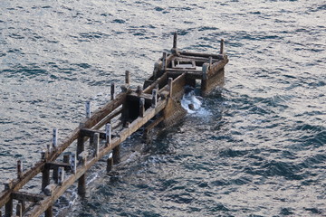 deserted jetty