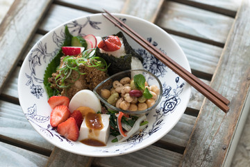 おむすびワンプレート和食