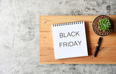 Black Friday sale Business Concept 