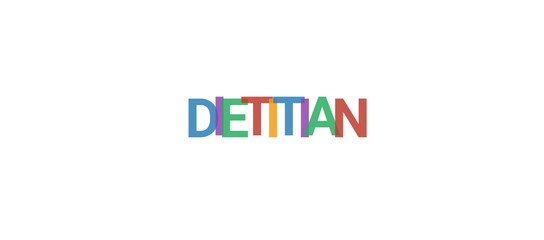Dietitian word concept