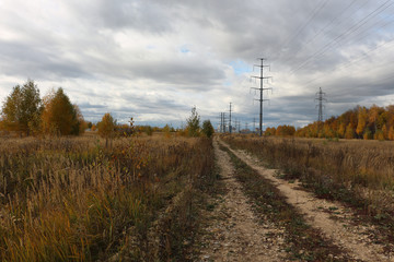 railway in the countryside
