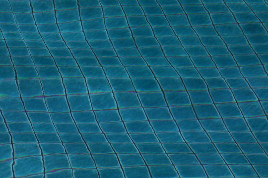 Close up of deep water pool