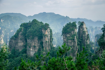 Fototapeta na wymiar National Park of Zhangjiajie