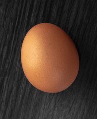 whole chicken egg closeup