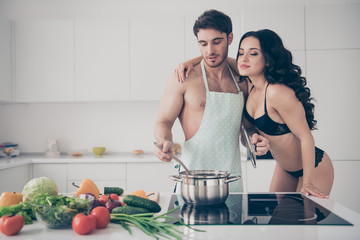 Portrait of her she his he lovely attractive sweet married spous