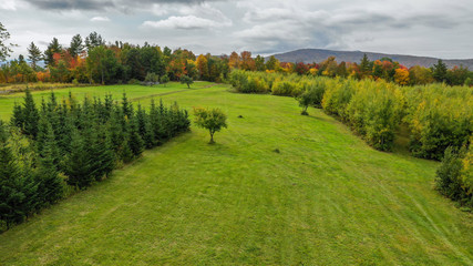 Ariel landscape taken with drone