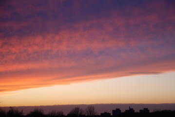 Obraz premium Himmel Abenrot