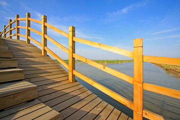 wooden bridge