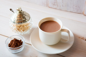 cup of hot cocoa drink, hot chocolate