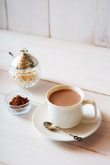 cup of hot cocoa drink, hot chocolate