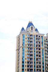 Fototapeta premium City building scenery, tangshan, China