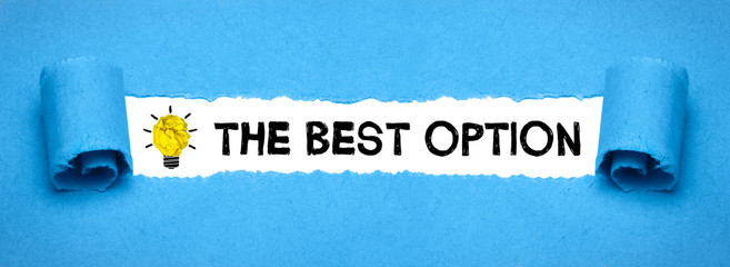 The best Option