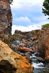 Obraz premium river in grand canyon
