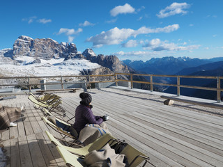 Auronzohütte im Winter - Dolomiten