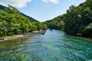 北海道　千歳川　源流部