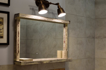 Mirror in the bathroom - Image