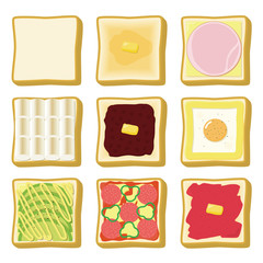 色々なトースト