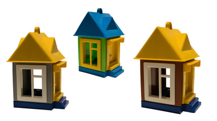 one-storey toy houses