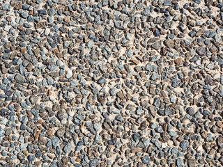 Gravel floor, texture backdrop, macro