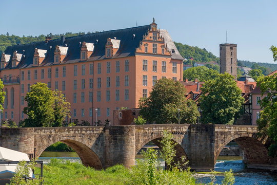 Schloss mti Br&uuml;cke Hannoversch M&uuml;nden