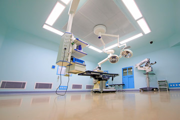 medical equipment in the operating room