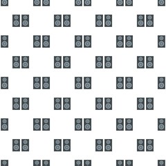 Studio speakers pattern seamless vector repeat for any web design