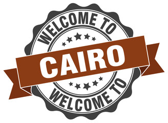 Cairo round ribbon seal