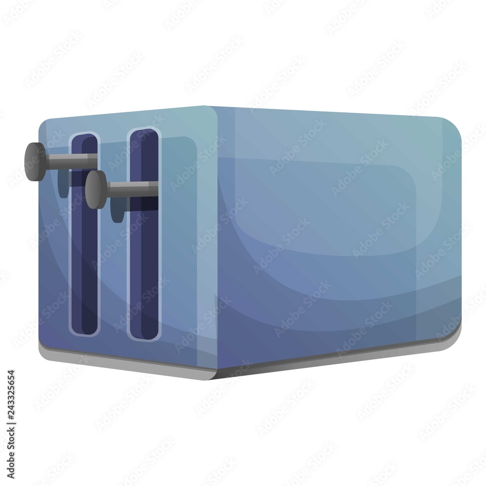 Aufkleber double toaster icon. cartoon of double toaster vector icon for web design isolated on white backgrou