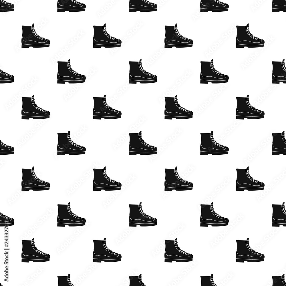 Poster boots pattern seamless vector repeat geometric for any web design