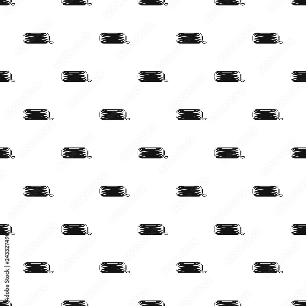 Poster packed sleep bag pattern seamless vector repeat geometric for any web design