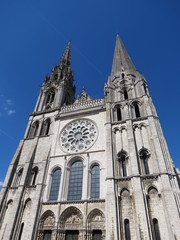 Fototapeta na wymiar Bourges Cathedral, France