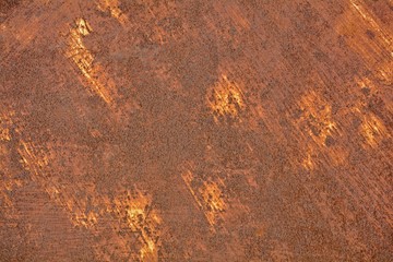 Rusted iron plate background