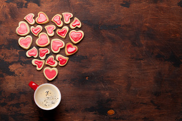 Valentine's day greeting card