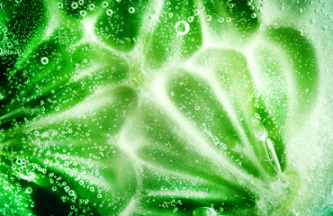 cucumber close-up natural background