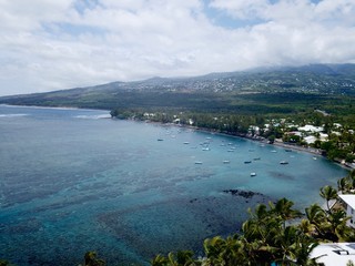 Obraz premium port widziany z nieba