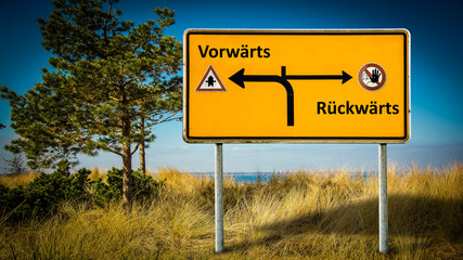 Schild 362 - Vorwärts