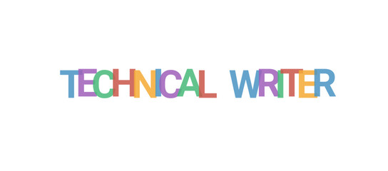 Technical Writer word concept