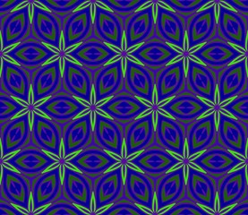 Fototapeta premium Vector Geometric Ethnic Ornament. For Fashion Interiors Design, Wallpaper, Textile Industry