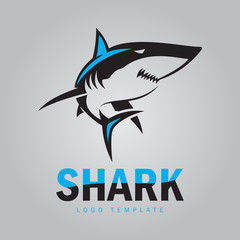 vector shark icons