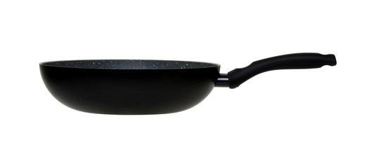 Frying pan isolated on white