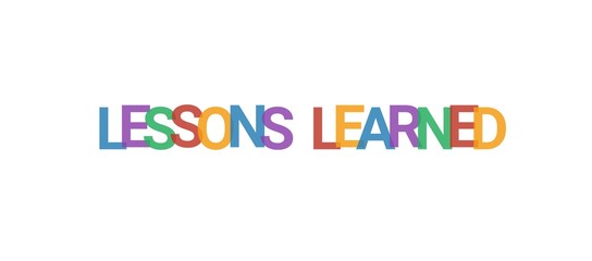 Lessons learned word concept