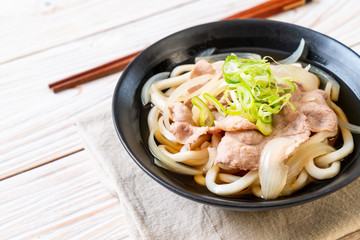 shoyu udon ramen noodle with pork (Shoyu Ramen)