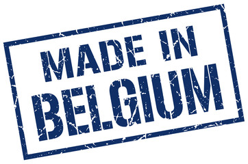 made in Belgium stamp